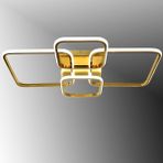 TT500-4-SR Tt Aydınlatma Sarı Kaplama Plofonyer 4 Lü LED Avize - Gold - Sarı Işık