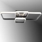 TT500-4-SY TT Aydınlatma ( Sarı Işık ) Mat Siyah Plofonyer 4 lü Led Avize