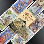 TT56 Tarzı Binbir Gece Tarot Tarot Kart Oyunu Tarot Güverte Tahta Oyunu Yetişkinler Için Oracle Tarot Acemi Kader Kehanet Için (Yurt Dışından) - Renkli - Masa oyunu tek görüntü