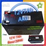 Ttec 12 Volt 7 AMPER-12V 7AH-12 V 7 Ah Amper Kuru Tip Bakımsız Akü Ups Güç Kaynağı Pil Batarya - TEK EBAT