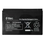 Ttec 12 Volt 7 Amper Ups Aküsü 12VS Serisi Bakımsız Kuru Tip Akü