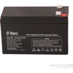 Ttec 12 Volt 9A Akü -12V 9 Ah Bakımsız Kuru Akü - 12V 9AH 12V9AH 12 Volt 9 Amper Akü