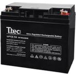 Ttec 12V 18A Base Bakımsız Kuru Akü Elektrikli Bisiklet - Renkli