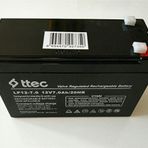 Ttec 12V 7AH Akü - 12 Volt 7 Amper - 12 V 7 Ah - 12VOLT 7AMPER Kuru Tip Akü - Aynı Gün Kargo - TEK EBAT