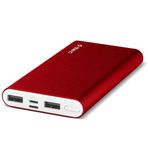 Ttec 2BB150K Kırmızı Alumi Slim S 10.000mAh Taşınabilir Şarj Cihazı