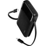 Ttec 2Bb215s Recharger Pro Lcd 10.000 Mah Pd 22,5W Lightning Ve Usb-C Dahili Kablolu Taşınabilir Hızlı Şarj Aleti