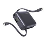 Ttec 2Bb231Gr Recharger Mini LCD 10.000Mah PD 20W Usb-c Ve Lightning Dahili Kablolu Powerbank