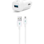 Ttec 2CKQC01M Speedcahrger QC 3.0 Micro USB Kablo Universal Araç Şarj Aleti