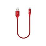 Ttec 2DK25UG Uzay Grisi Alumicable Mini 30 cm Micro USB Şarj Kablosu
