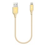 Ttec 2DK28A Altın 30 cm İphone Mini Şarj Kablosu