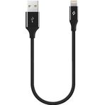 Ttec 2DK28S Alumicable 30 cm Siyah Mini Lightning Usb Şarj Kablosu