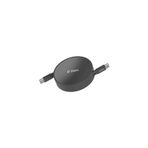 Ttec 2Dk65S Usb-C - Mini Makaralı 100W Pd/Qc 120cm Hızlı Şarj Kablosu Uzay Siyahı