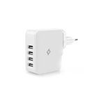 Ttec 2SC02B Beyaz Quattro 4 USB Seyahat Şarj Cihazı