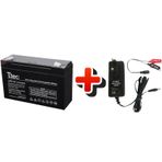 Ttec 6v 12ah Akü Ve Şarj Aleti Akülü Araba Pili