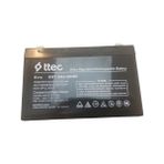 Ttec 6V 7.0AH / 20 Hr Kuru Akü