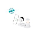 Ttec AirCharger Lumin Pro 2 Qi2.2/MagSafe Özellikli 25W iPhone/Android 4ü 1 Arada iPhone + Watch + AirPodsLED Aydınlatmalı Kablosuz Hızlı Şarj Standı