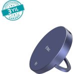 Ttec Aircharger Pro 2 Bliss Qi2.2/magsafe Özellikli 25W Iphone/android Stantlı Kablosuz Hızlı Şarj Aleti - Mavi