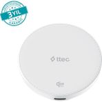 Ttec Aircharger Pro 2 Hockey Qi2.2/magsafe Özellikli 25W Iphone/android Kablosuz Hızlı Şarj Aleti - Beyaz