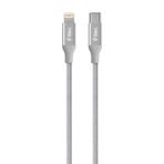 Ttec Alumicable Type-C Lightning Gümüş 150 cm Hızlı Şarj Kablosu
