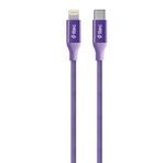 Ttec Alumicable Type-C Lightning Mor 150 cm Hızlı Şarj Kablosu