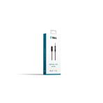 Ttec Aux - Lightning 100 cm Siyah Ses Kablosu