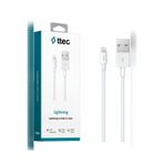 Ttec Lightning 2A USB 1m iPhone Kopmaz Hızlı Şarj ve Senkronizasyon Data Kablosu