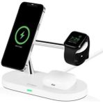 Ttec Magsafe Uyumlu Iphone+Watch+ LED Li Kablosuz Hızlı Şarj Standı - Beyaz