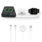 Ttec Masaüstü Şarj İstasyonu 3in1 15W Telefon Apple Watch Kulaklık Şarj Standı İphone 11 12 13 14 15 Pro Max Şarj