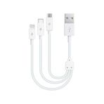 Ttec Minicable Trio Charge Cable 30 Cm Lightning,micro Usb,type-c