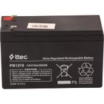 TTec Pi-Es Mustang Bakımsız Kuru Akü 12V 7Ah Uzun Ömürlü Düşük Deşarj