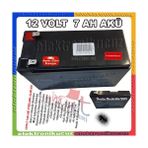 Ttec Pilsan Uyumlu Oyuncak Araba Jeep Akülü Araba Aküsü Pili 12 Volt 7 Amper Siyah Batarya
