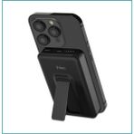 Ttec ReCharger Powerbank, 10.000 mAh, MagSafe Uyumlu, Stantlı, Siyah