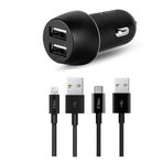 Ttec SmartCharger Duo 3.1A Çift USB Siyah Araç Şarj Aleti