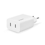 Ttec SmartCharger Duo PD 40W USB C Usb C Seyahat Beyaz Hızlı Şarj Aleti