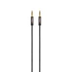 Ttec Stereo Premium Ses Kablosu, 1 m, 3.5 mm Konnektör, Siyah