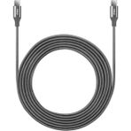 Ttec Super Şarj Örgü Tasarım 3mt 65W Type C Şarj Kablosu Samsung Huawei Macbook Tablet Şarj Kablo - Gri