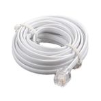 Ttec Telefon Kablosu 10 Metre Pluglu Beyaz