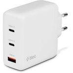 Ttec Trio Gan 120W Pd 2 Usb-C+Usb-A-Beyaz Seyahat Hızlı Şarj Cihazı