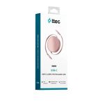 Ttec Usb-C - Usb-C Mini Makaralı 100W Pd/Qc 120Cm Hızlı Şarj Kablosu Günbatımı Işıltısı