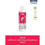 TTO Tto-X Prebiyotik & Kolajen Kepekli ve Yağlı Saçlar Şampuan 250 ml