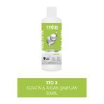 Tto X Keratin Ve Argan Özlü Saç Şampuanı Kolajen Ve Prebiyotik 500Ml