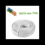 Ttr 3x2.5mm Kablo 100MT (4887) - Renkli