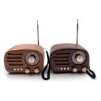 Ttt Ahşap Retro Radyo - Çok Renkli