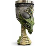 Ttt Ejderha Tasarımı 3D Kabartmalı Çelik Kadeh Bardak - Standart - Renkli