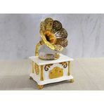 Ttt Gramofon Müzik Kutusu Beyaz