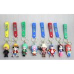 TTT One Piece Karışık Karakterler Silikon Anahtarlık