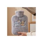 Ttt Stitch Figürlü Gri Peluş Sıcak Su Torbası 1 Litre