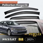 TTT VW Passat B8 2019+ V2 Düz Cam Rüzgarlığı
