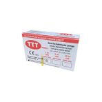TTT World Aşı Enjektörü Turuncu Iğne Uçlu 2 Ml. 25G 25MM 300 Adet