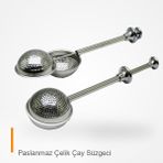 Ttta Paslanmaz Çelik Çay Süzgeci - Demlik Topu Bitki Çayı Kaşığı Filtresi